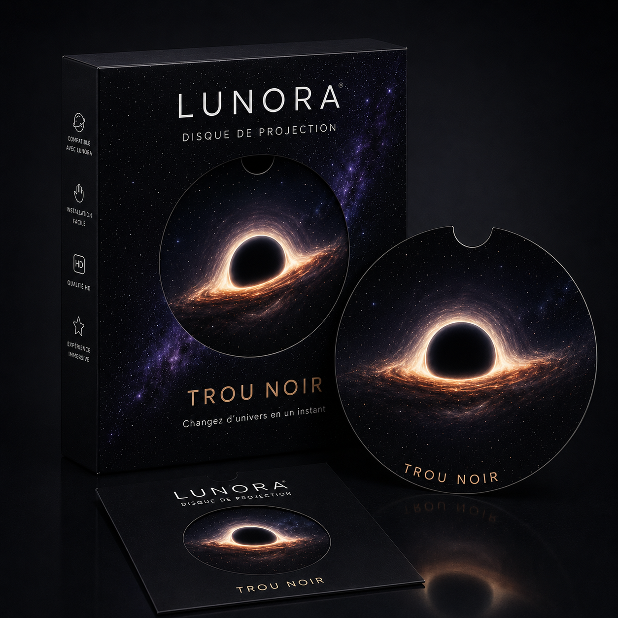 Disque Cosmos – Trou Noir