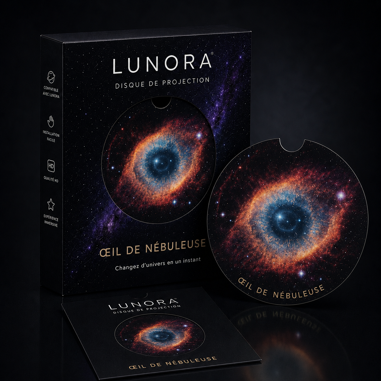 Disque Cosmos – Œil de Nébuleuse